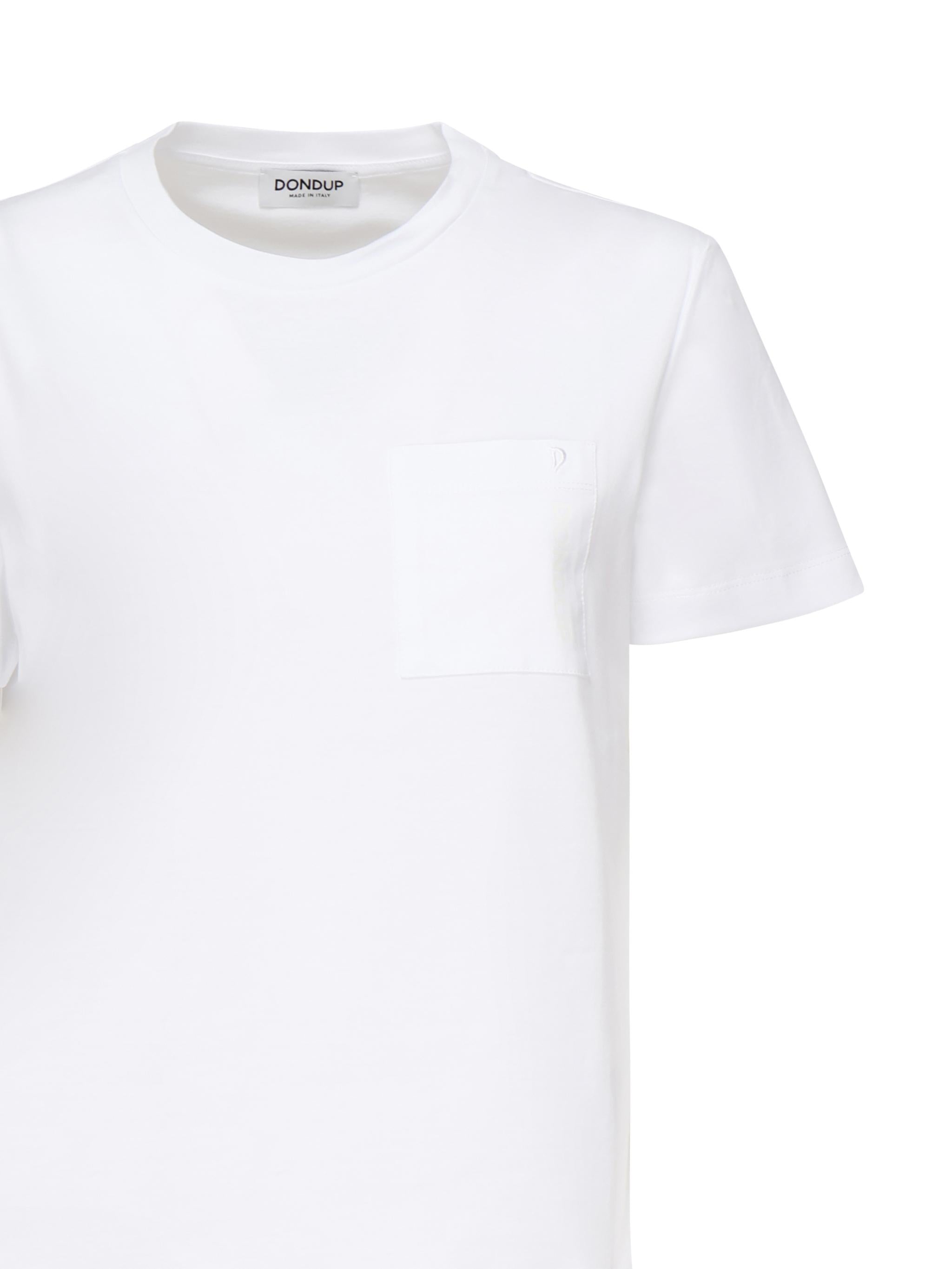 T-shirt in jersey di cotone DS020 JF0271DIY2000 DONDUP 