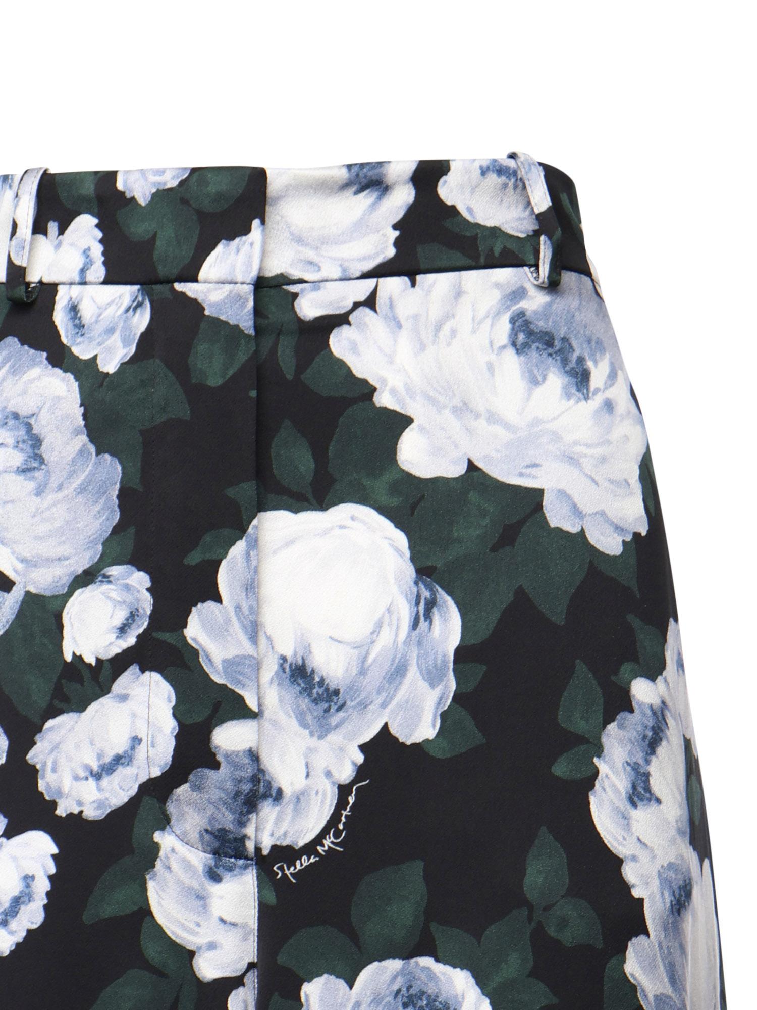 Pantaloni in viscosa con stampa 644018 3HS3358485 STELLA McCARTNEY 