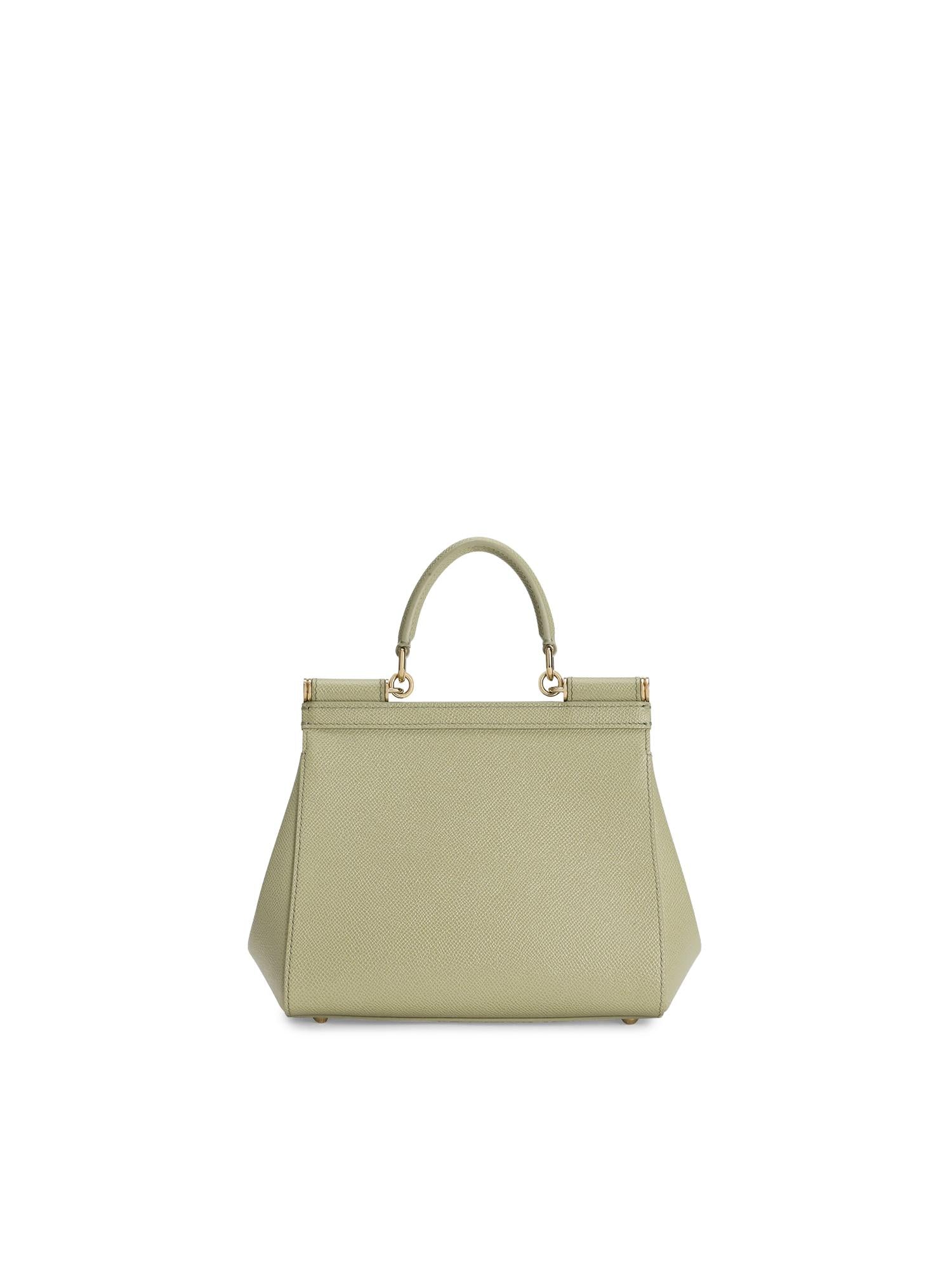 Borsa a mano Sicily media in pelle BB6003 B100180527 DOLCE & GABBANA 