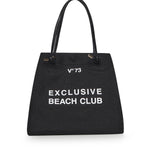 Borsa Exclusive con logo 73BS9QM01 EXCLUSIVENERO V° 73 