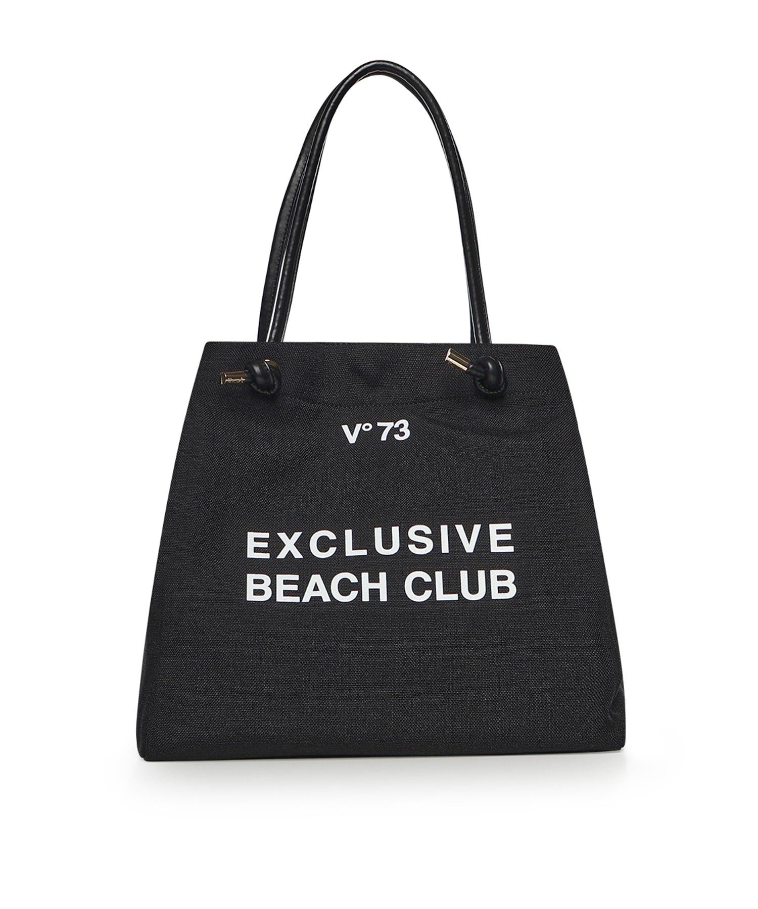 Borsa Exclusive con logo 73BS9QM01 EXCLUSIVENERO V° 73 