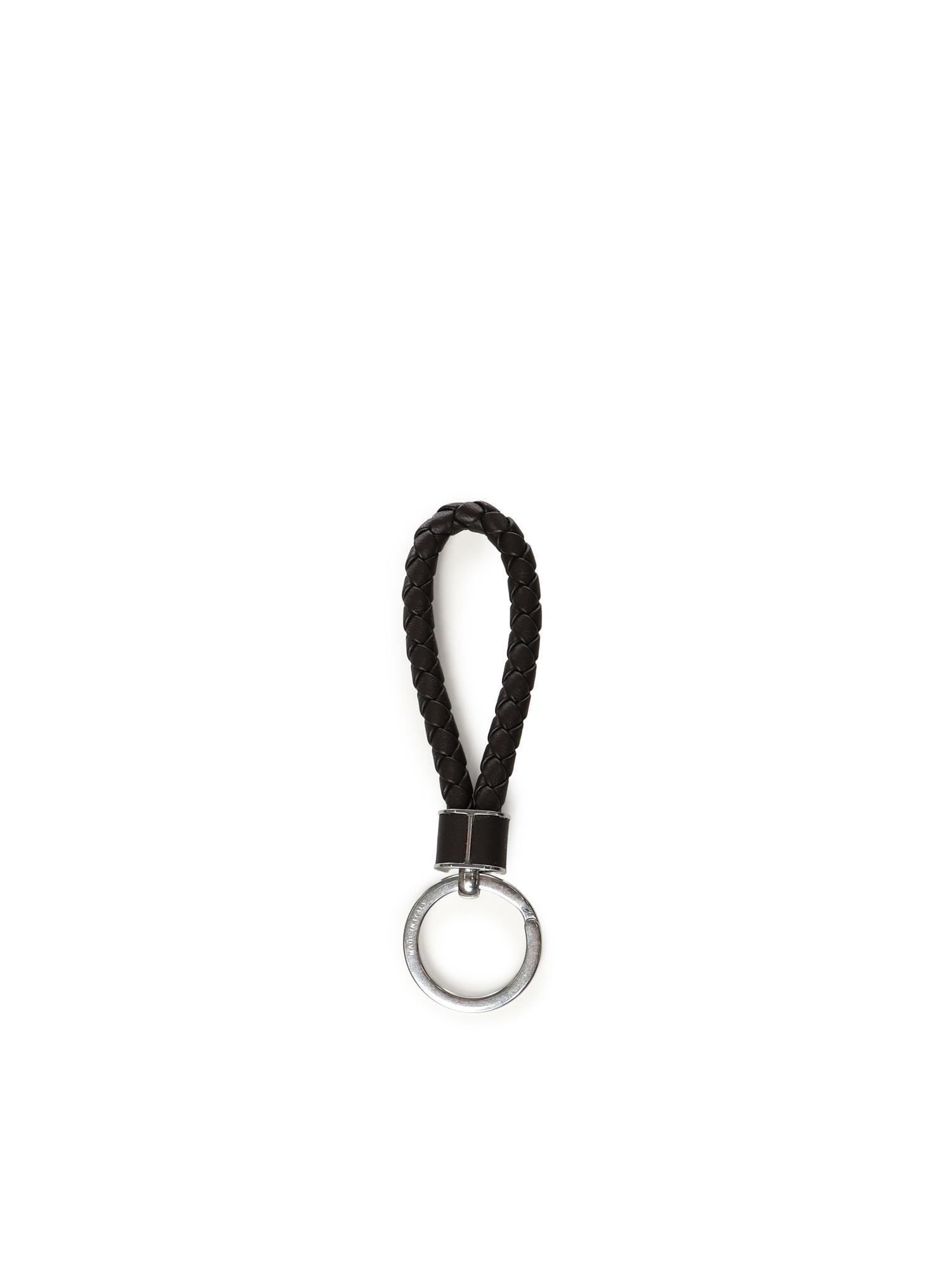 Portachiavi Intreccio in pelle 709727 VMAY12145 BOTTEGA VENETA 