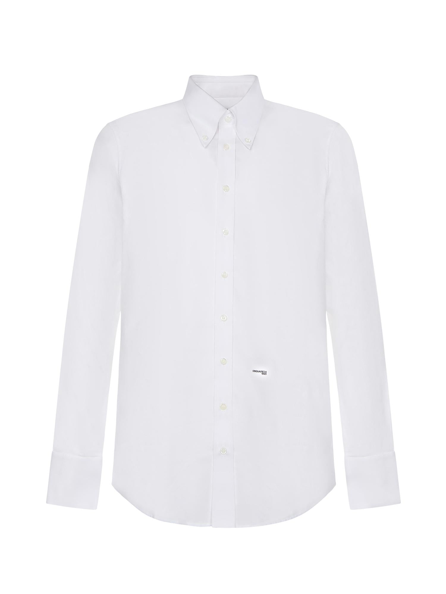Camicia 70's in cotone S74DM0708 S47420100 DSQUARED2 