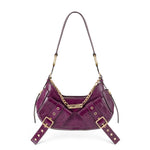 Borsa a spalla Y2K.001<BR/> FBBP70001WSH -UVA/ORO BIASIA 