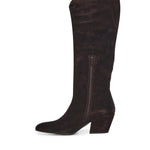 Stivali in camoscio C46 FONDENTE UAU 