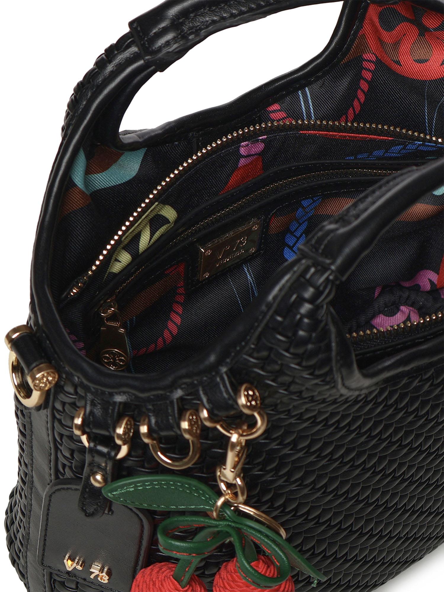 Mini bag Zelda in pelle 73BS9O602 ZELDANERO V° 73 