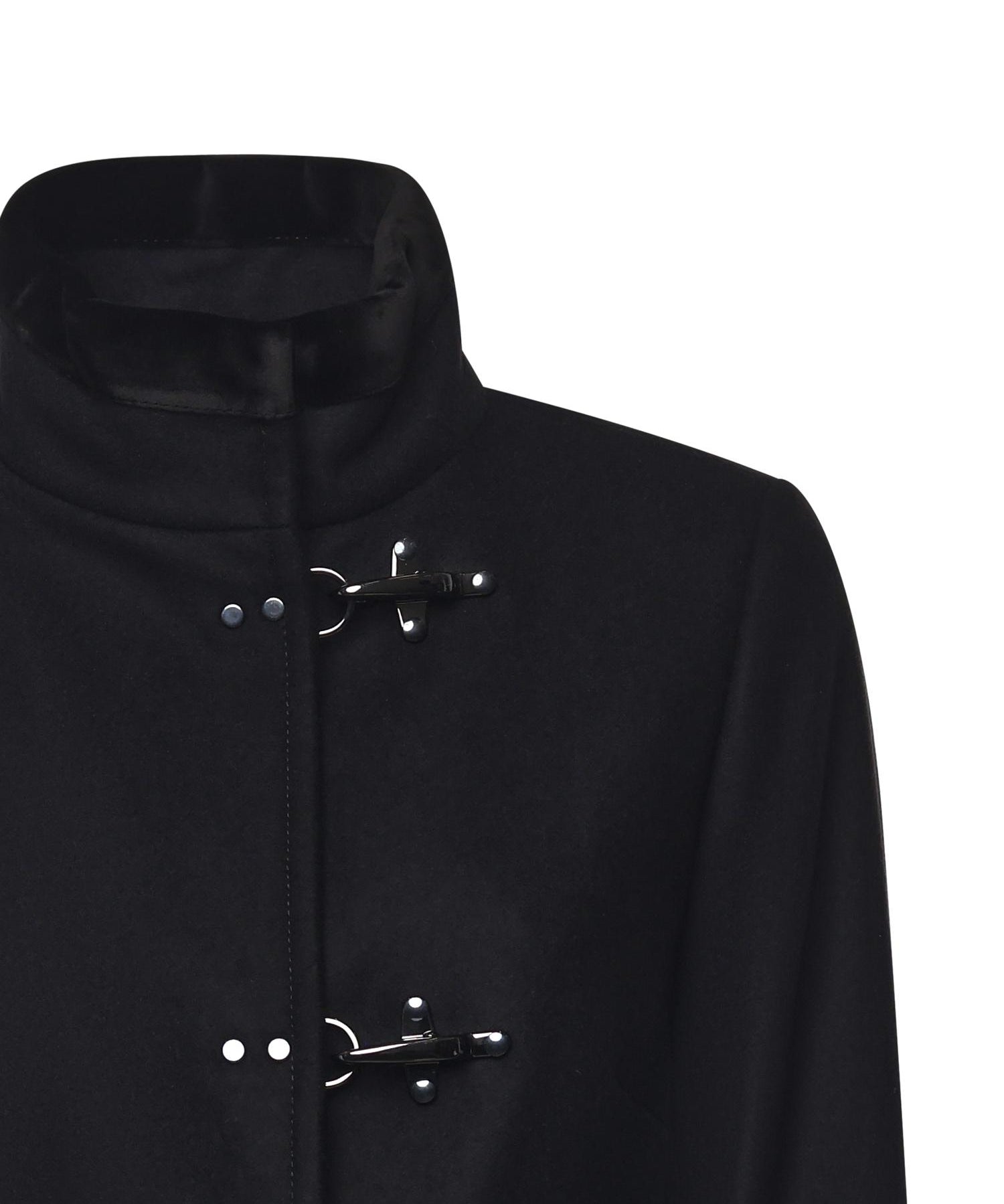 Cappotto Virginia in panno di lana NAW50514000SGL B999 FAY 