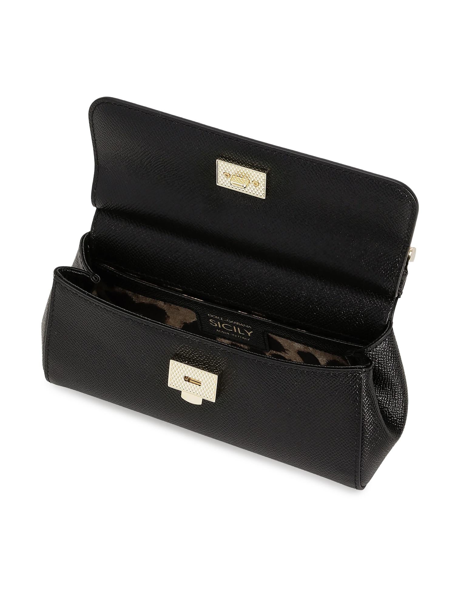 Borsa a mano Sicily mini in pelle BB7116 B100180999 DOLCE & GABBANA 