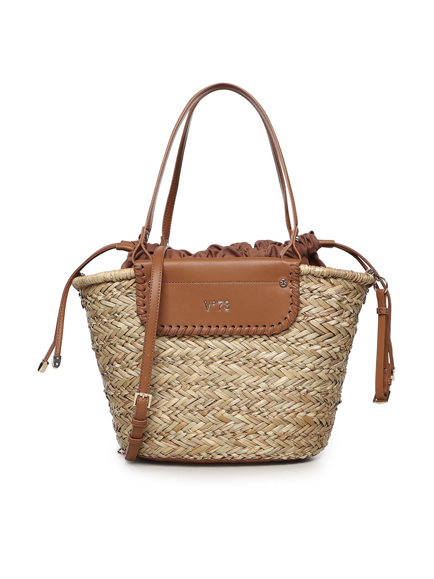 Borsa Vanna con logo 73BS9N201 VANNACUOIO/NATURALE V° 73 