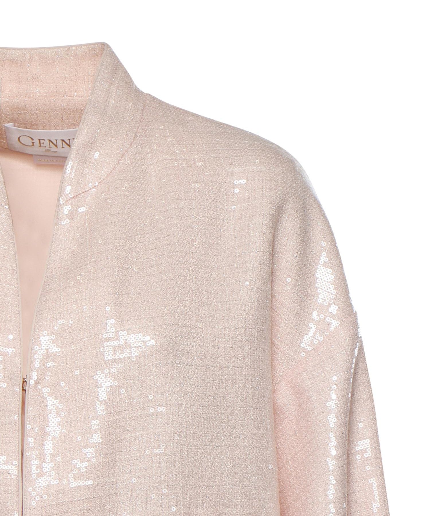 Bomber in tweed di paillettes 80AAS968 N0729439 GENNY 
