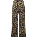 Jeans in jacquard con stampa leopardata 114701 795 ROTATE 