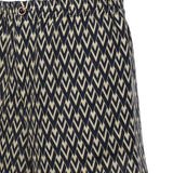 Bermuda in popeline di cotone con stampa Toute la V all over<BR/> 6V3RDE35 AK2QTD VALENTINO GARAVANI 