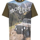 T-shirt con stampa frontale K14018C00003 89AB9816 MONCLER GENIUS 