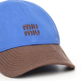 Cappello da baseball in drill 5HC369 2CWCF0IX2 MIU MIU 
