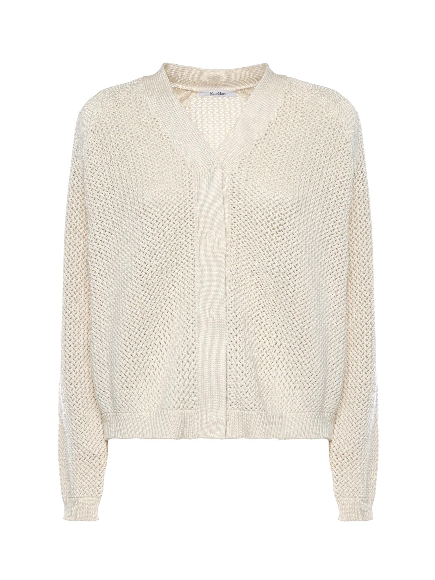 Cardigan in misto seta 2611341058600 001 MAX MARA 