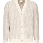 Cardigan Torsades<BR/> HCA160WO018 OW Drôle de Monsieur 