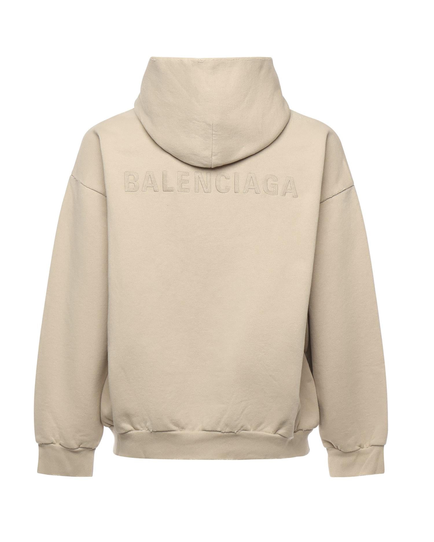 Felpa con logo 767877 TSVP19661 BALENCIAGA 