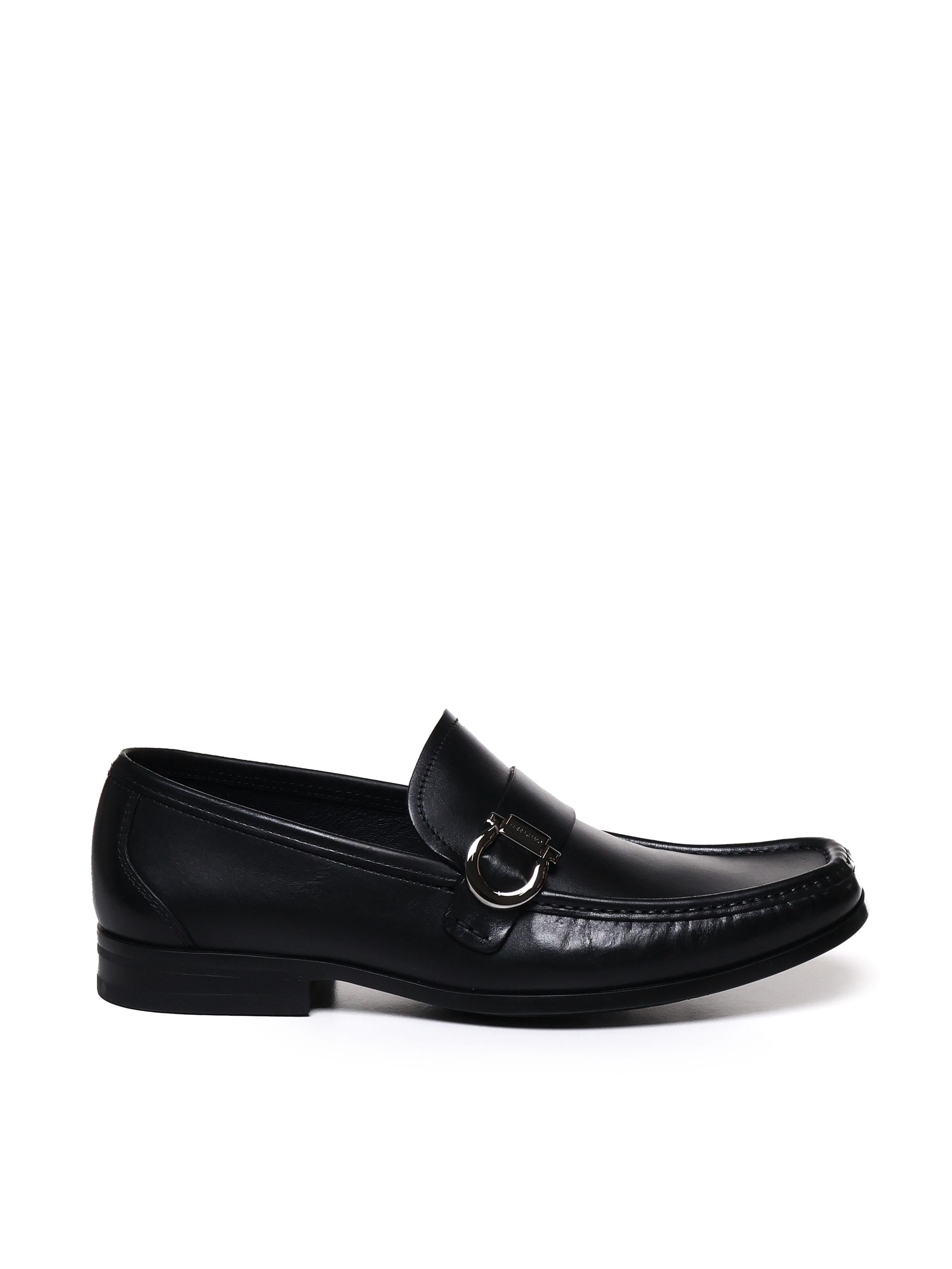 Mocassini in pelle Gancini 027963 775114007 FERRAGAMO 