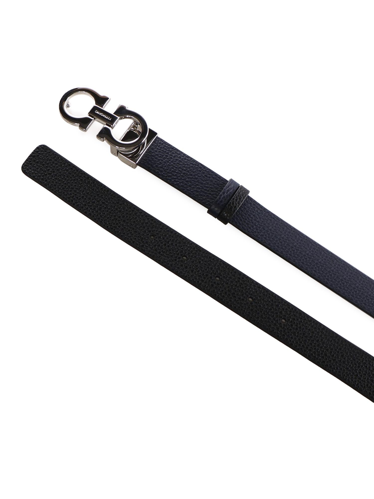 Cintura reversibile e regolabile Gancini 23A565 674261518 FERRAGAMO 