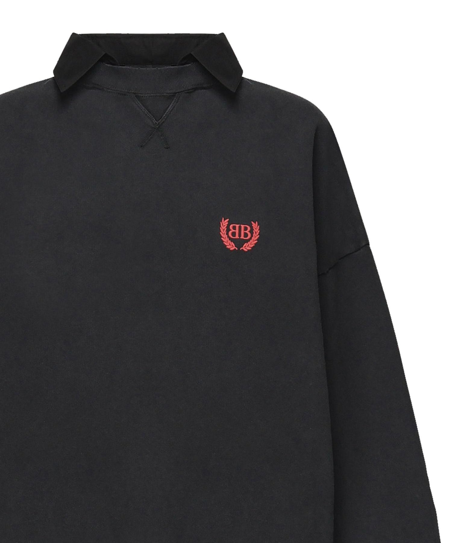 Felpa con logo<BR/> 837035 TSVC61041 BALENCIAGA 
