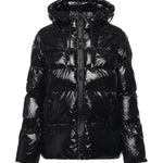 Piumino in crystal nylon con cappuccio 101597 A2P7Z99 PINKO 