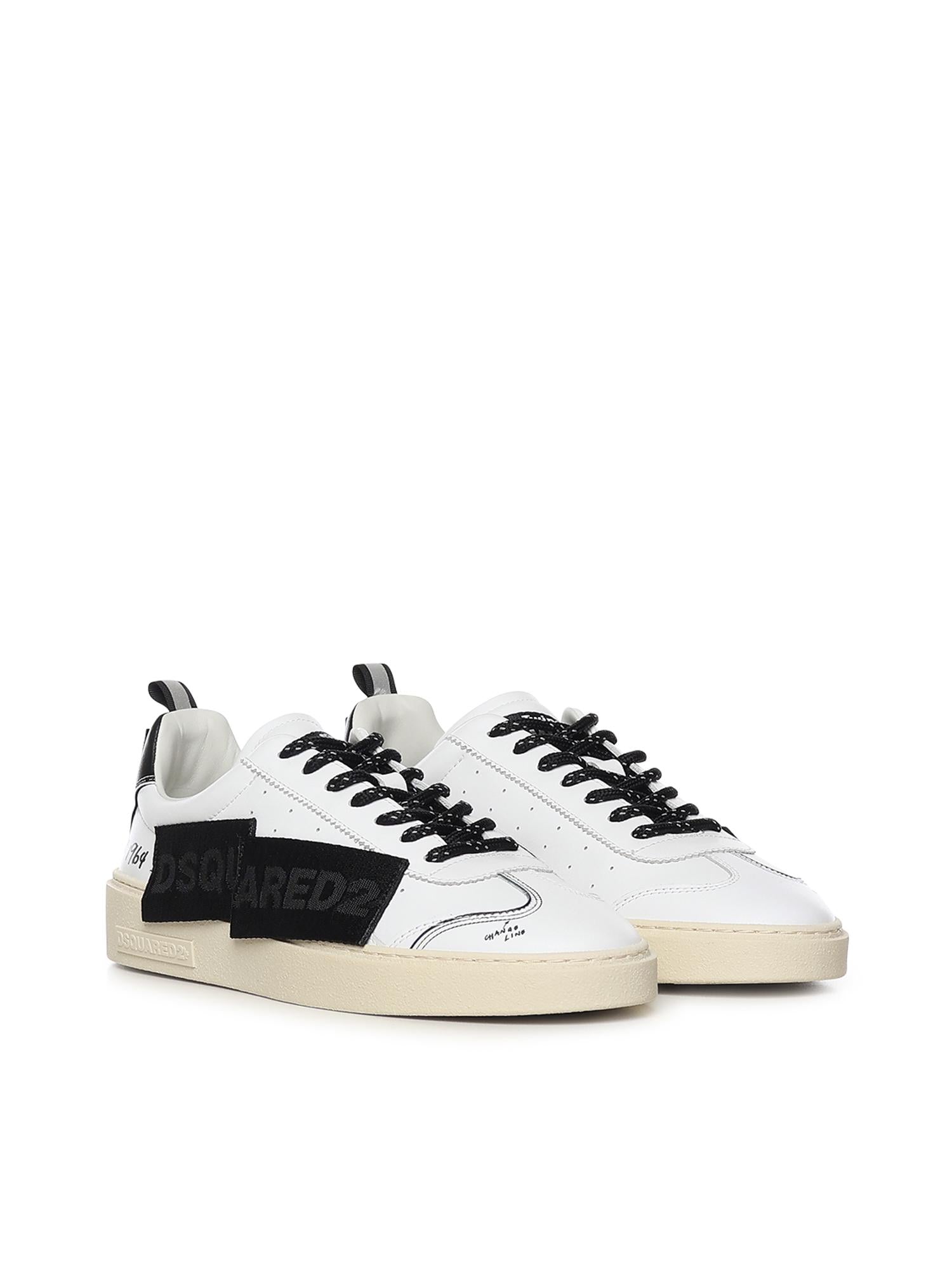 Sneaker Rider in pelle SNM0483 M072 DSQUARED2 