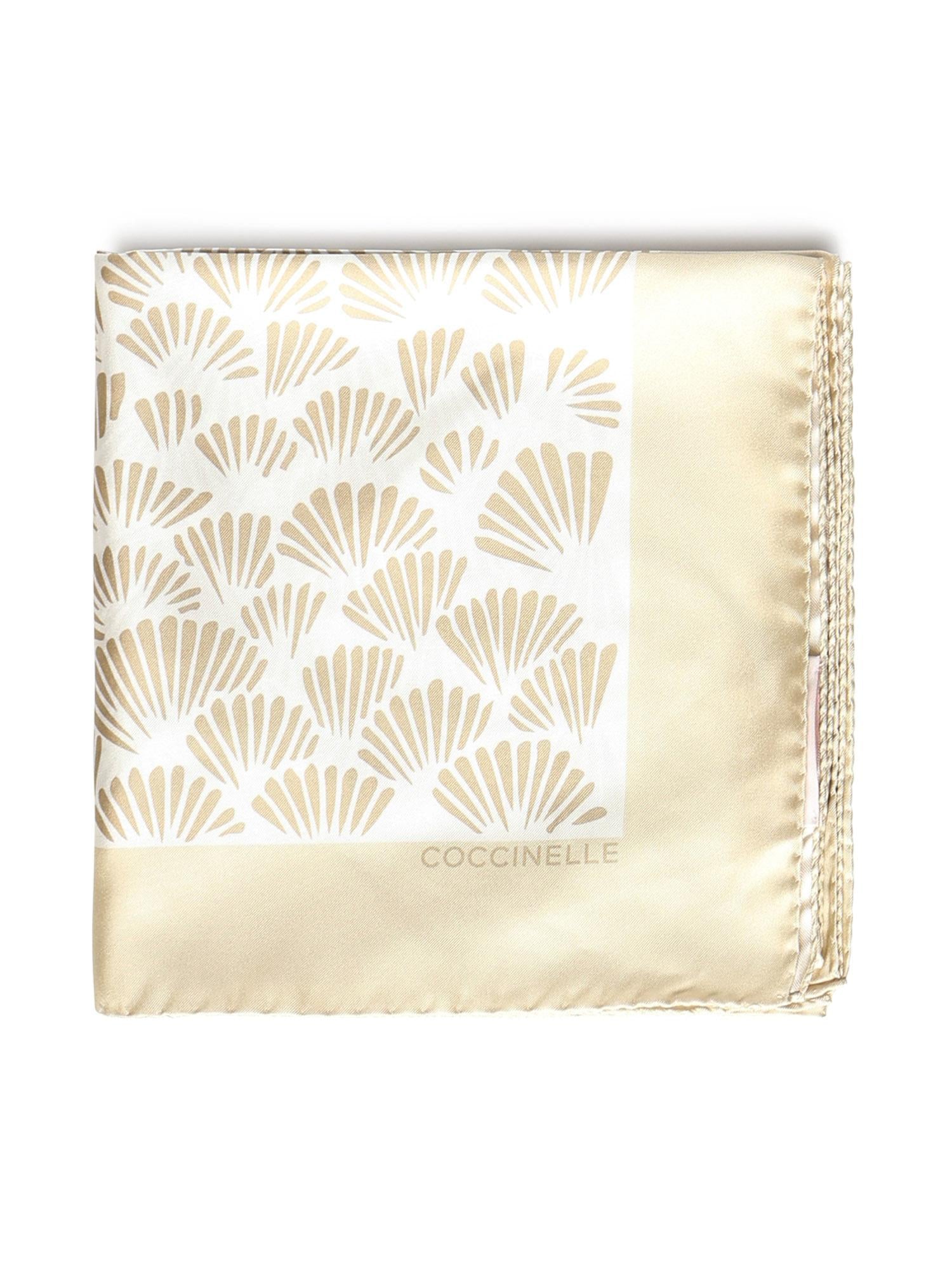 Foulard in seta con stampa E7UYD380101 M45 COCCINELLE 