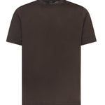 T-shirt in puro cotone AIGUE MORO GIULIANO GALIANO 