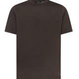 T-shirt in puro cotone AIGUE MORO GIULIANO GALIANO 