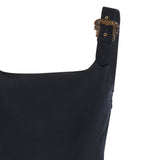 Miniabito in cotone svasato 80HAO909 N0715899 VERSACE JEANS COUTURE 