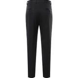 Pantaloni plissettati in tessuto stretch FTCHMT FURJLN0000 DOLCE & GABBANA 