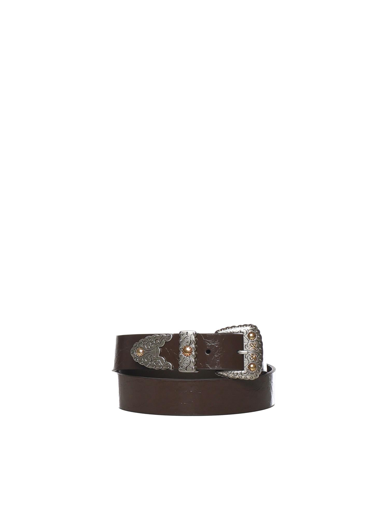 Cintura in pelle shiny con finiture metalliche 106692 A315M11O PINKO 