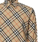 Camicia in cotone check 8106165 B9368 BURBERRY 