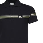 Polo in cotone a righe 8105139 C1765 BURBERRY 