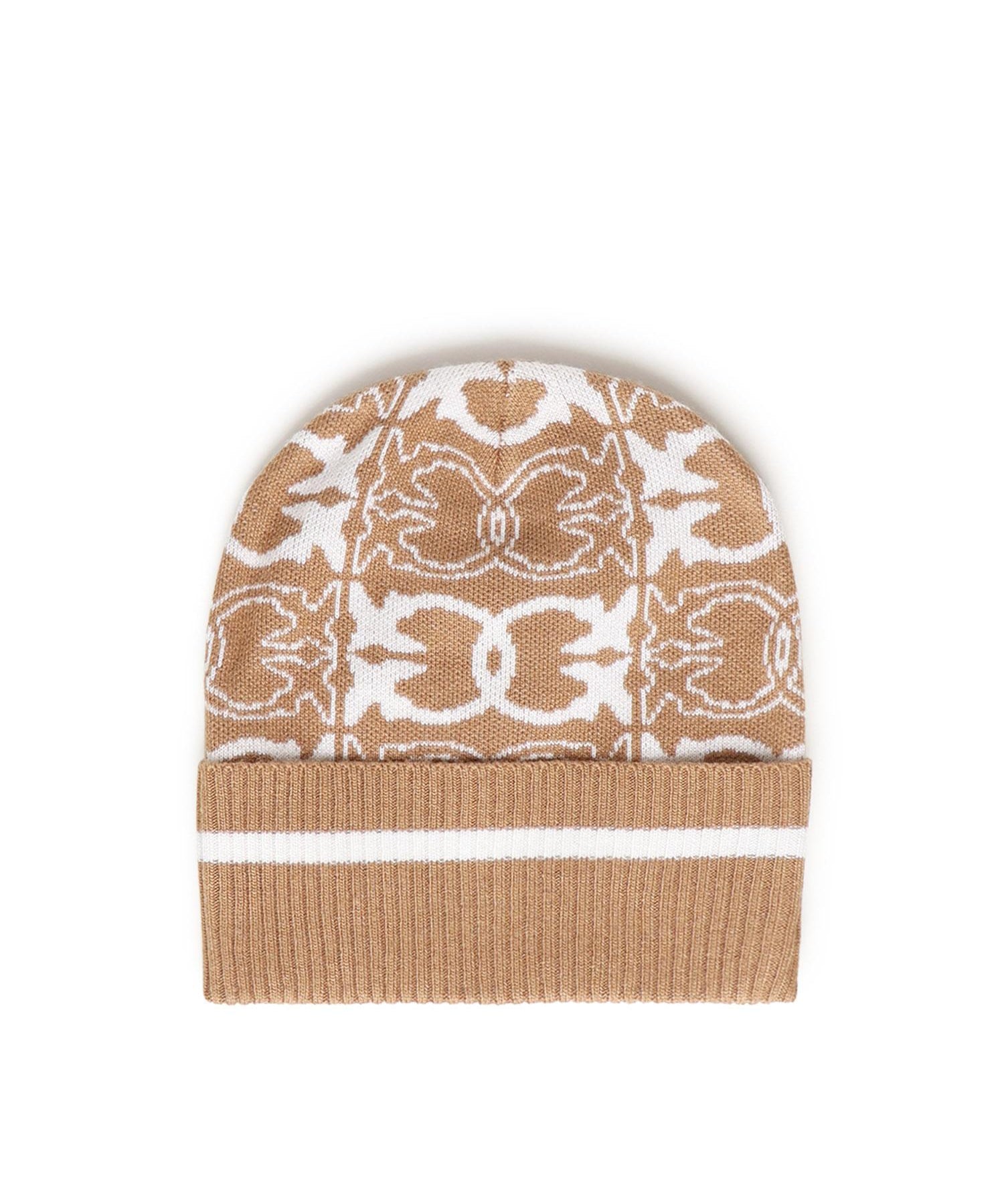 Berretto con logo jacquard 105991 A2YOMZ2 PINKO 