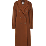 Cappotto double in lana e cashmere 26AL211 BRUCIATO ALISHEVA 