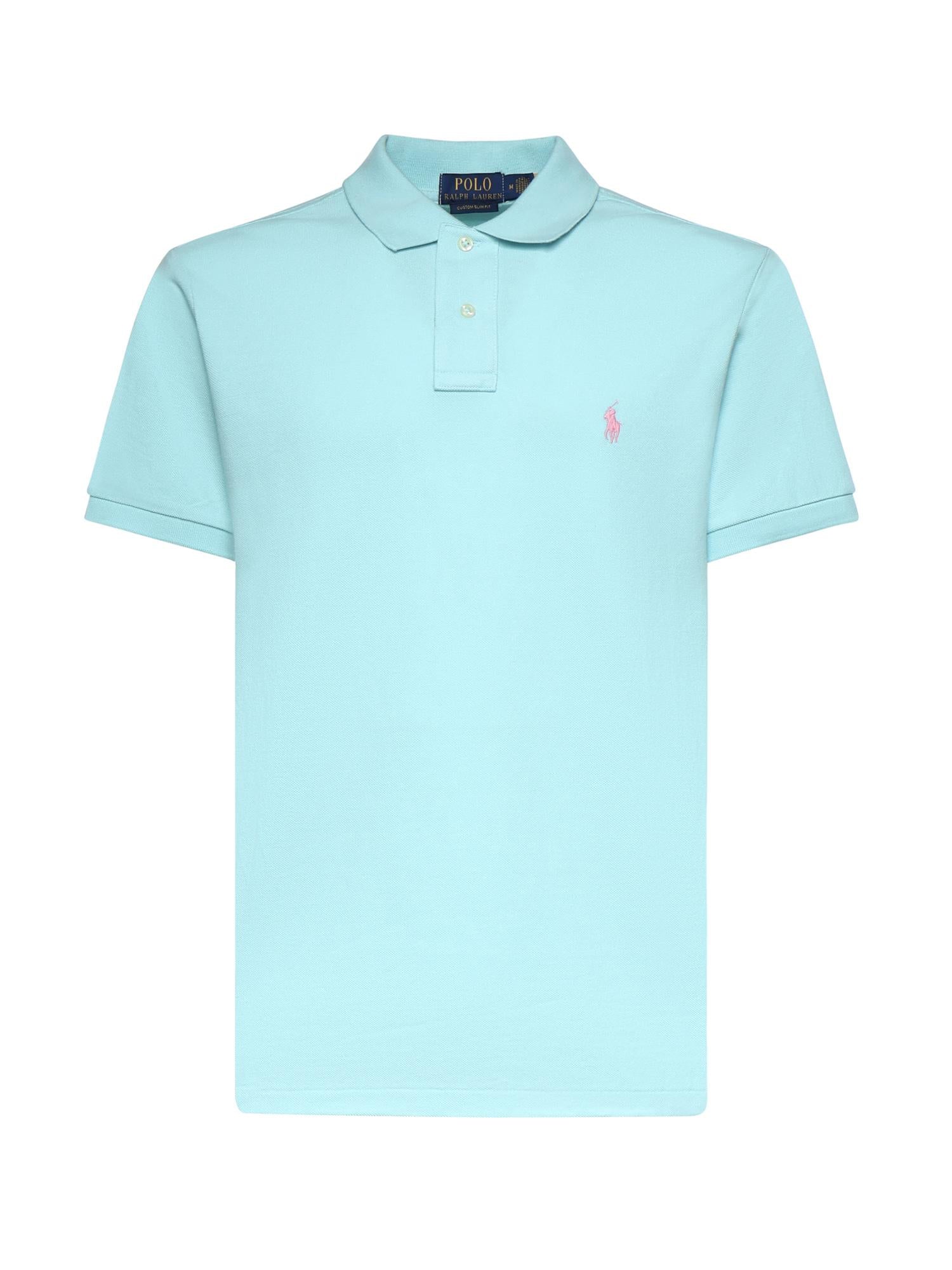 Polo in cotone con logo 710680784 511 POLO RALPH LAUREN 