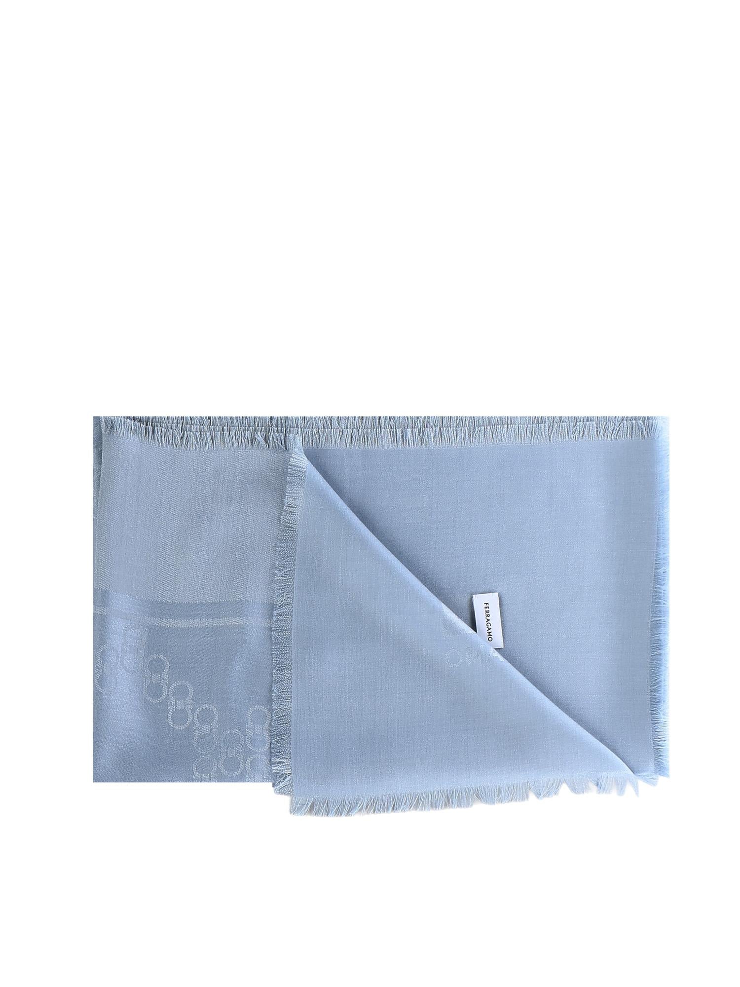 Stola in lana e seta 321260 791234004 FERRAGAMO 