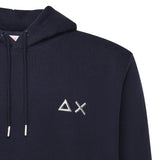 Felpa in cotone con logo F45104 07 SUN 68 