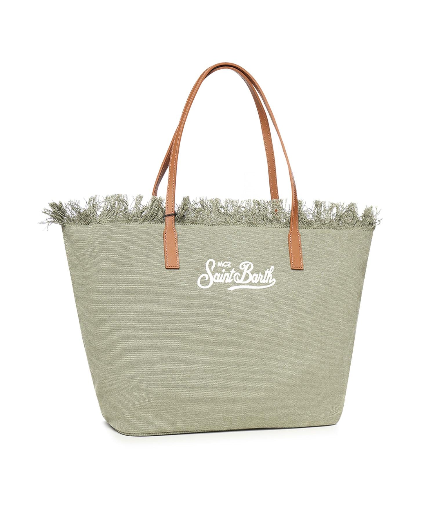 Borsa City in canvas CBF0001 00587L MC2 SAINT BARTH 