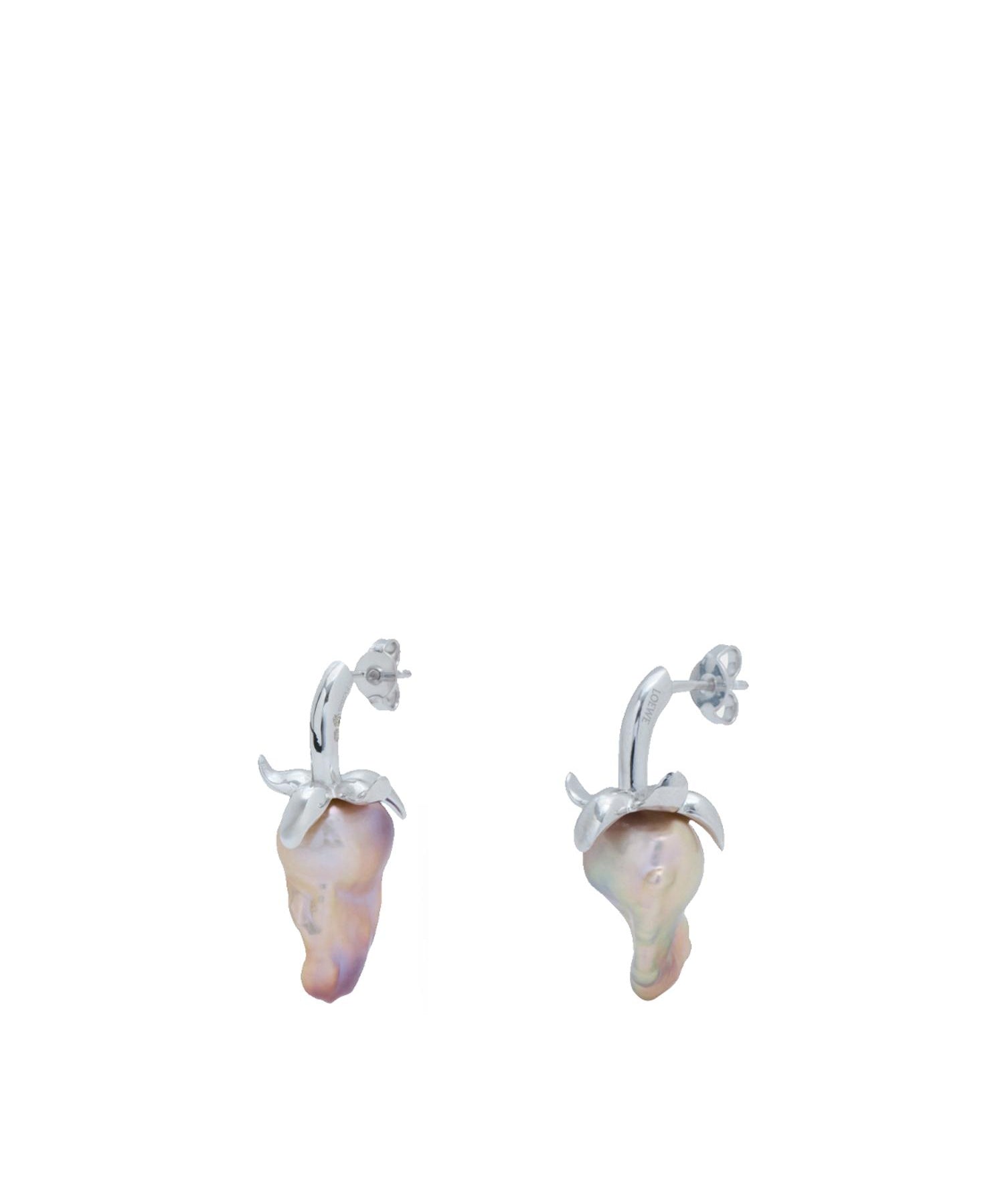Orecchini fragola in argento sterling e perla JJ39239X01 4818 LOEWE 
