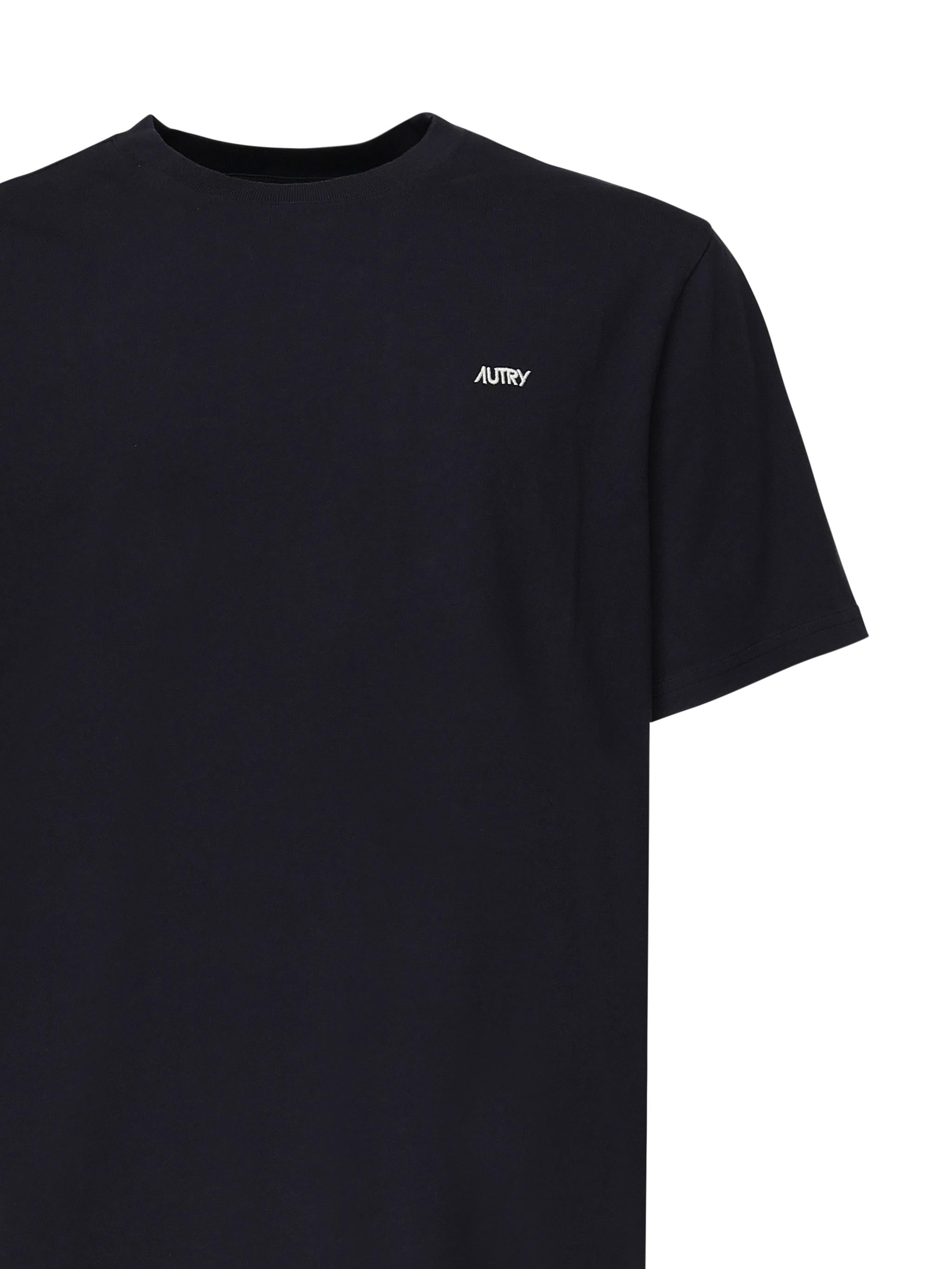 T-shirt in cotone con logo TSPM A7CB AUTRY 