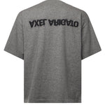 T-shirt Distort con logo A3427003 GREY MELANGE AXEL ARIGATO 