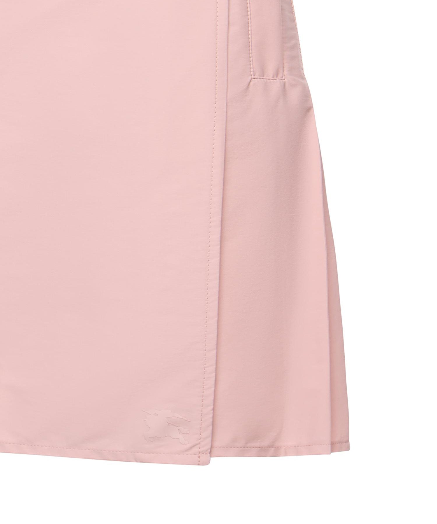 Minigonna in nylon stretch con pieghe 8118149 C4026 BURBERRY 