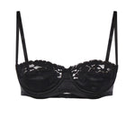 Reggiseno balconcino in raso di seta e pizzo O1E15T ON07MN0000 DOLCE & GABBANA 