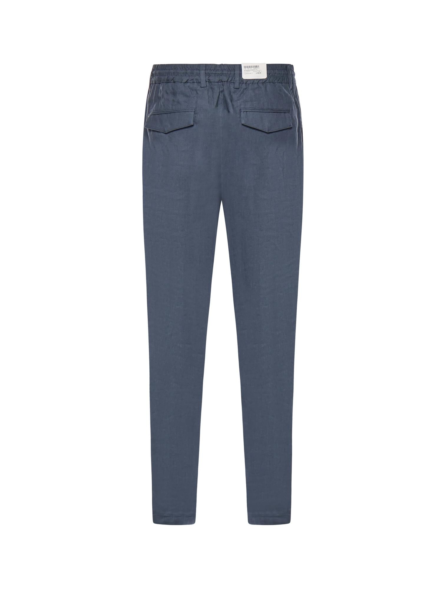 Pantaloni in lino M75PANG03TES0I139 19 ELEVENTY 