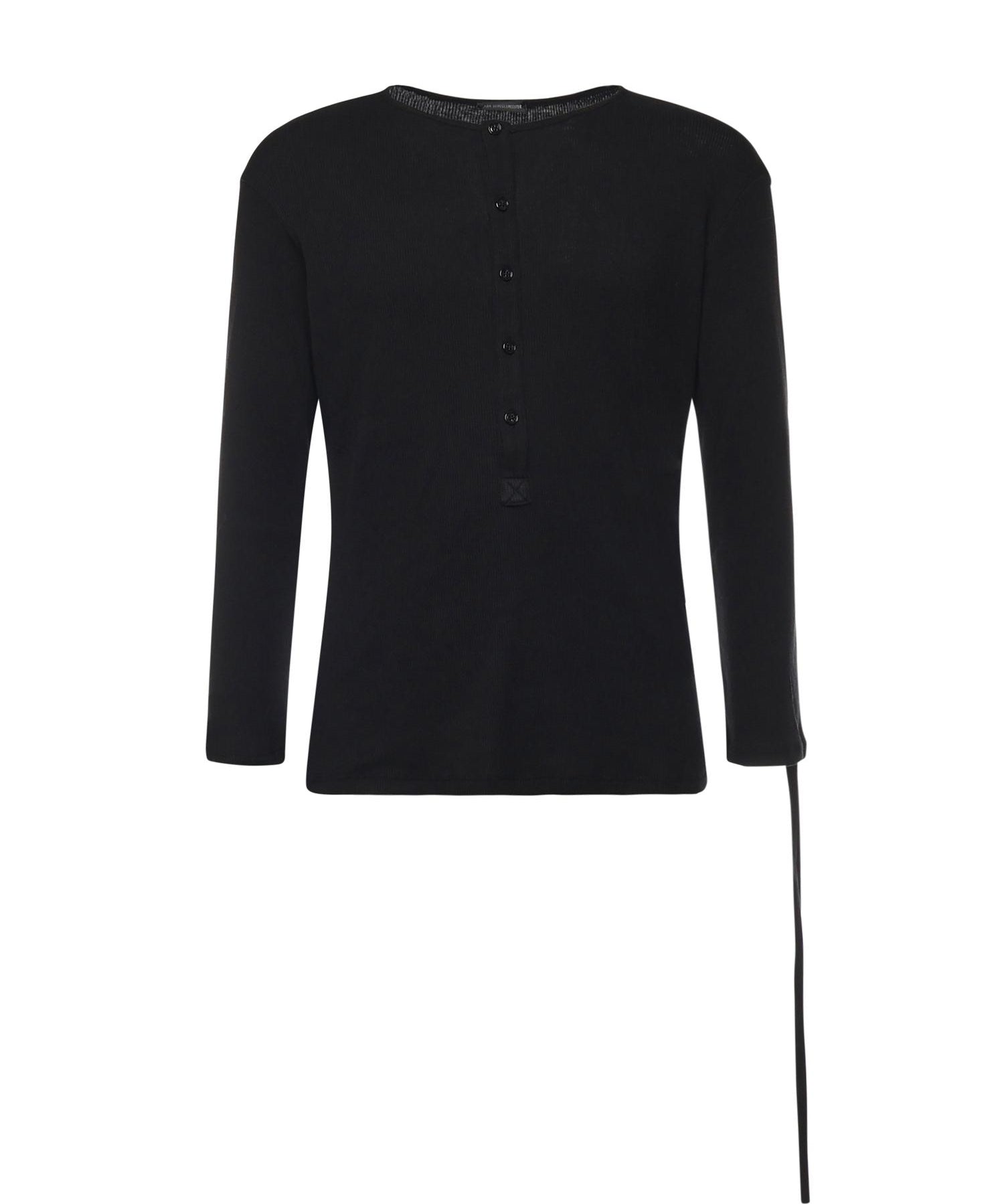 Top Ilyas Serafino in cotone B0013820 FA659099 ANN DEMEULEMEESTER 