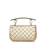 Borsa Rockstud Spike in nappa laminata 7W2B0123 IEWCES VALENTINO GARAVANI 