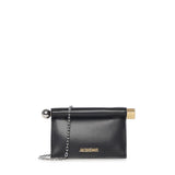 Pochette La Petite Rond Carré in nappa BAW00392AC27L14 990 JACQUEMUS 