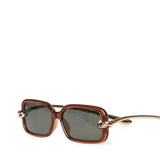 Occhiali da sole rettangolari Knot 861357 VBL802002 BOTTEGA VENETA 